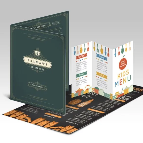 Restaurant Menu Printing